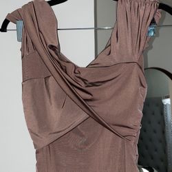 Brown Bondage Dress