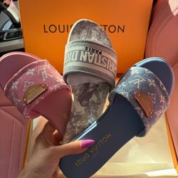 Louis Vuitton & Christian Dior Slides