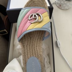 Pastel Gucci Sandals (Real)