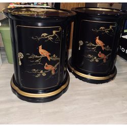 Chinese Side Tables/ Nightstands/Tables/End Tables/Decor Rare Rare Rare