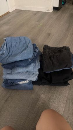 Jeans and jeans shorts