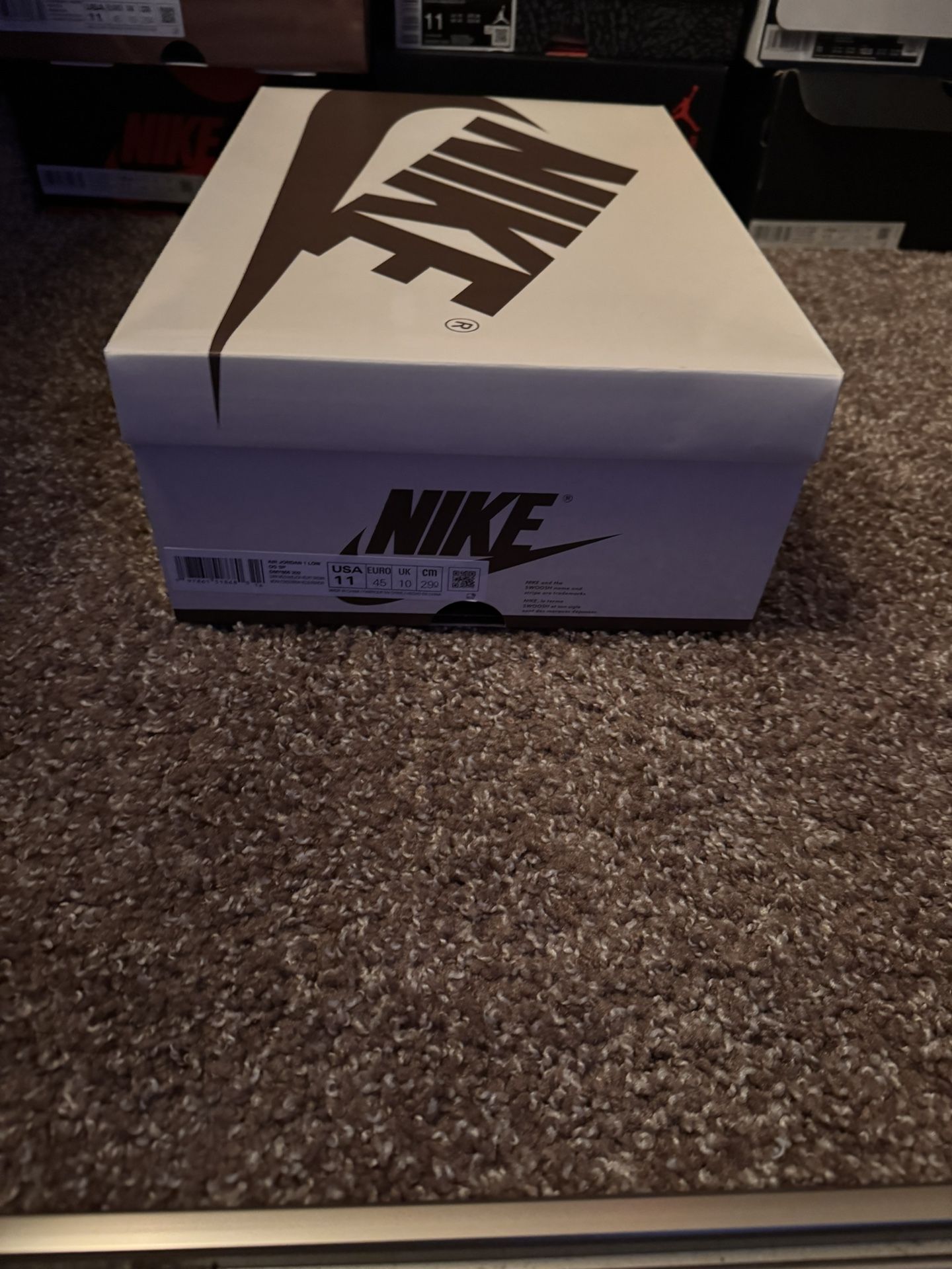Travis Scott Air Jordan 1 low velvet Brown DS