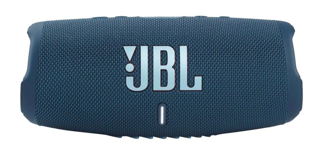 JBL - CHARGE5 Portable Waterproof Speaker with Powerbank - Blue. In great condition.  If not in pictures,  it is not included 