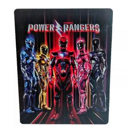 Power Rangers (Blu-ray/DVD 2017) Steelbook No Scratches On The Disc's 