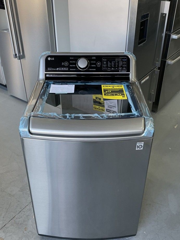 BRAND NEW LG Graphite Steel Smart Top Load Washer - WTCV