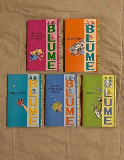 Judy Blume books  (fudge series )
