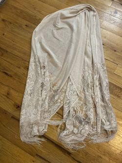 Cream lace scarf/wrap new with tags 