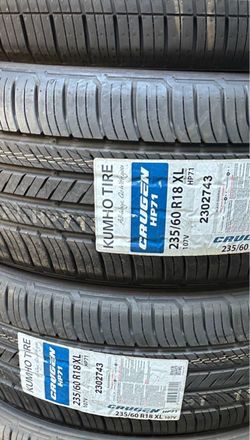 235/60/18 new Kumho tires 235/60r18 Llantas Nuevas