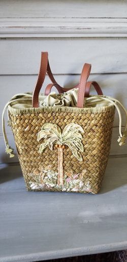 Straw purses