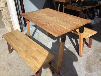 restaurant quality table ( no benches ) table only!