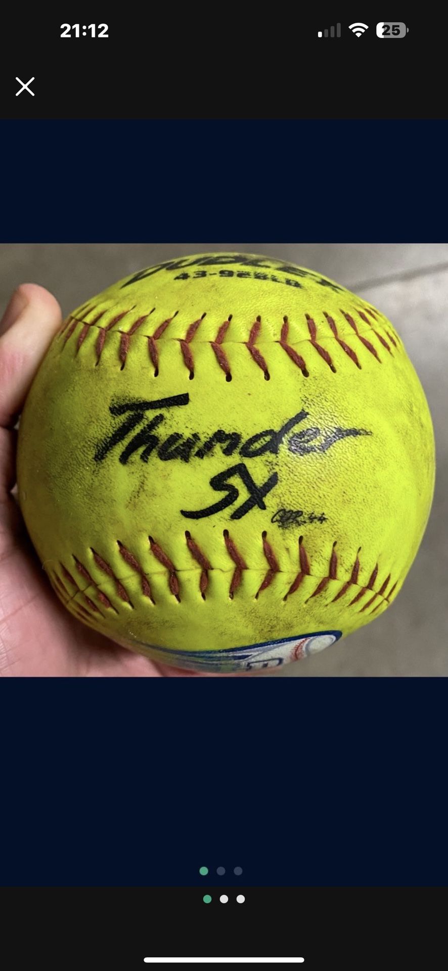 Dudley Slow Pitch Softballs