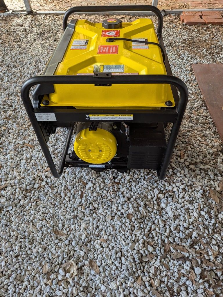 Champion 6875 starting and 5500 continuous power generator