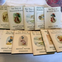 Set Of 10 Beatrix Potter Books 