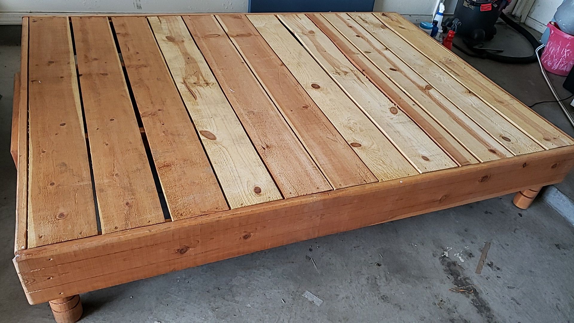 Base de madera para cama full $50.00