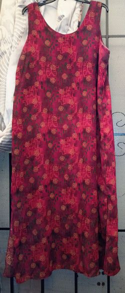 Unbranded long dress reversible  sun dress