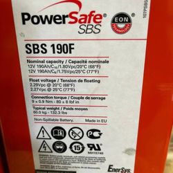 Battery 12V 190Ah