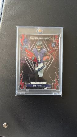Zay Flowers Thunderbirds Rookie Card 133/199