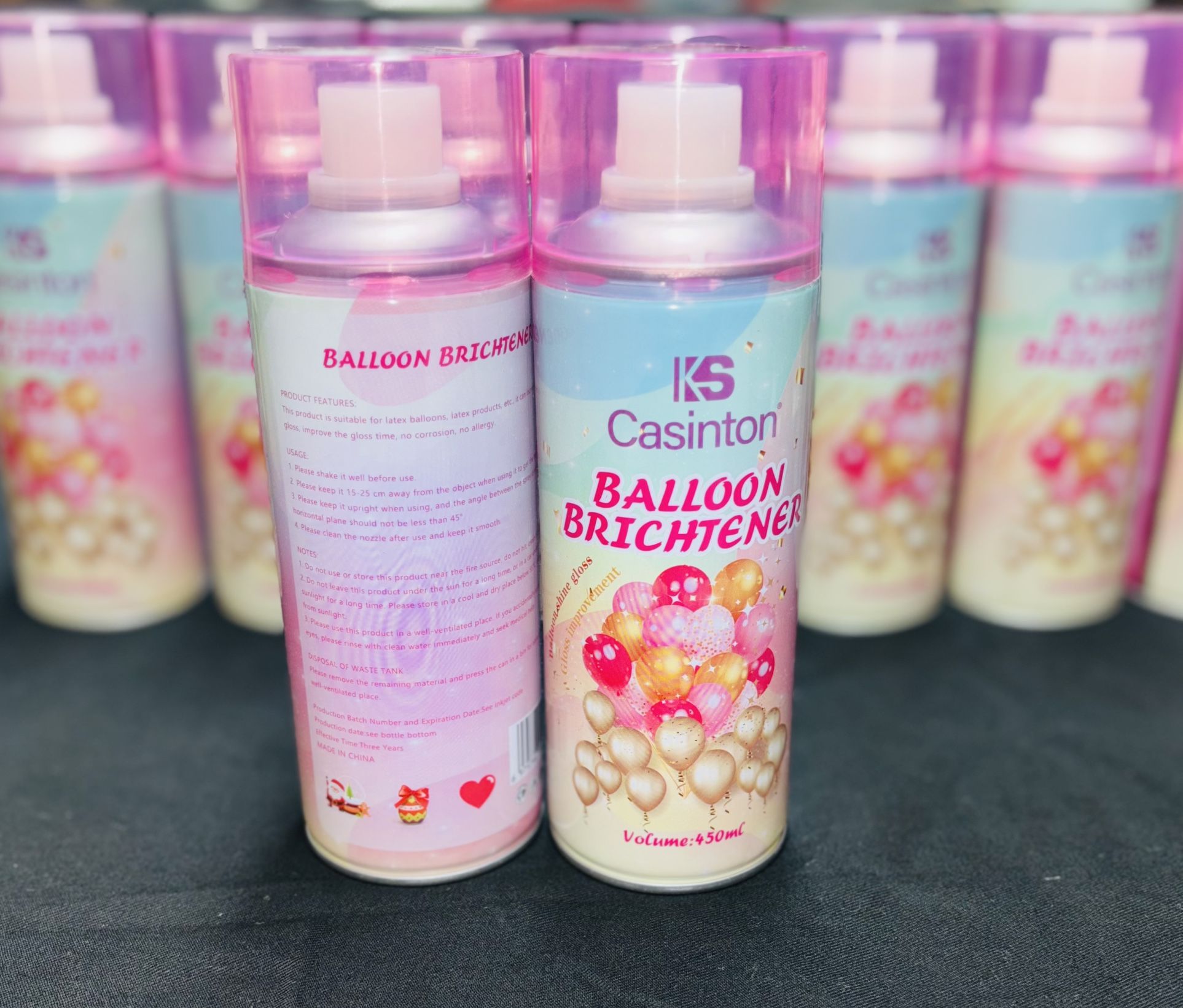 Balloon Shiny Spray Brightener  - Mega Shine Alternative Why Pay More?