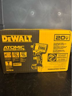 Dewalt 1/2 compact impact wrench
