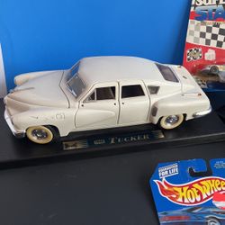 1948 Tucker 1957, Nomad Hot Wheels, Semi Matchbox, 94 Race Car