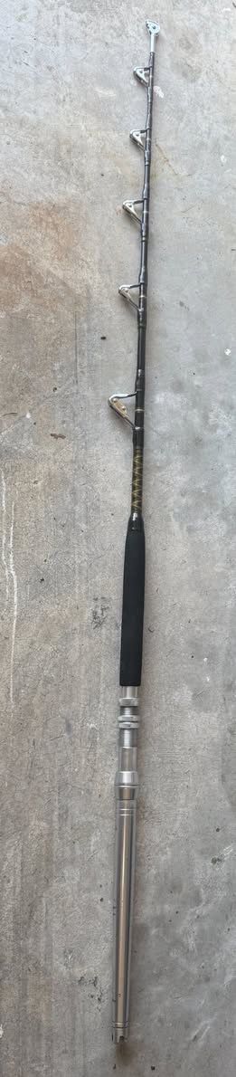 Tackle Unlimited 80lb Big Game Fishing Rod Straight Butt