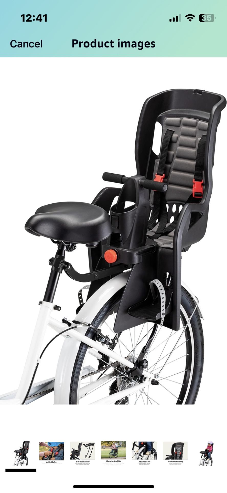 Schwinn Ovation Bike Child Seat