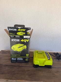 RYOBI 40V Lithium-Ion Rapid Charger