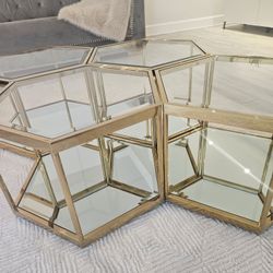 Gold Coffee Table 