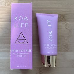 KOA Life Detox Face Mask (50 ml/ 1.70 fl oz) New In Box - Free Shipping