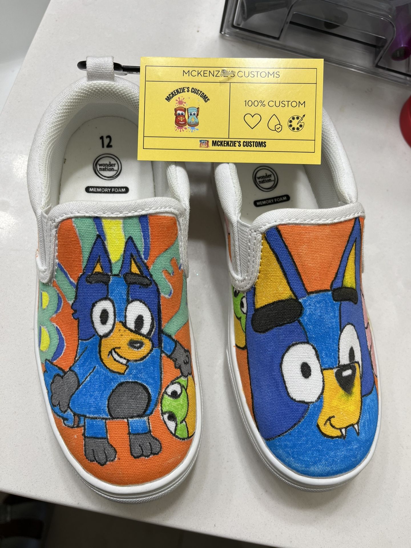 Bluey Custom Kid Shoes