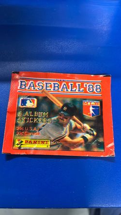 Panini 1988 Baseball Stickers New