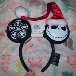 Jack Skellington From Nightmare Before Christmas Adult Disney Ears 