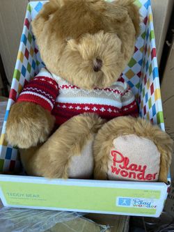 New Play Wonder Teddy Bear