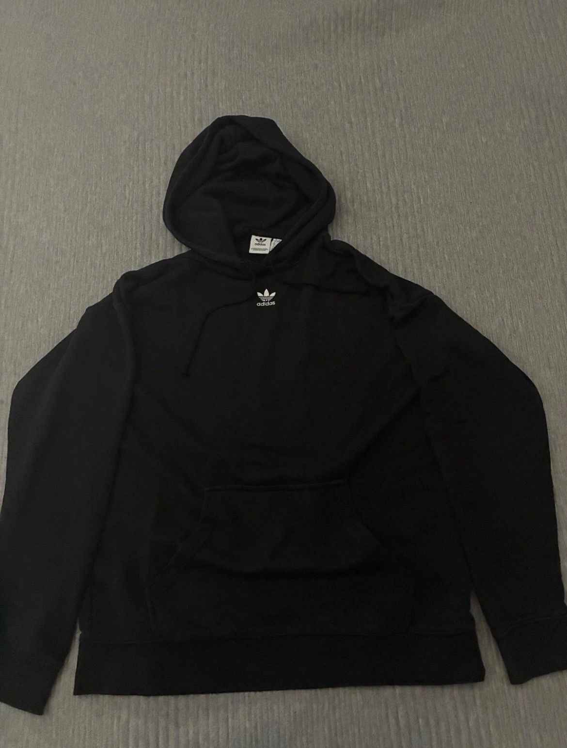 Adidas Black Hoodie Size Medium