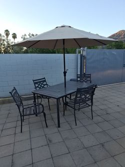 Patio Table Set.