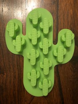 Cactus fiesta silicone candy chocolate mold