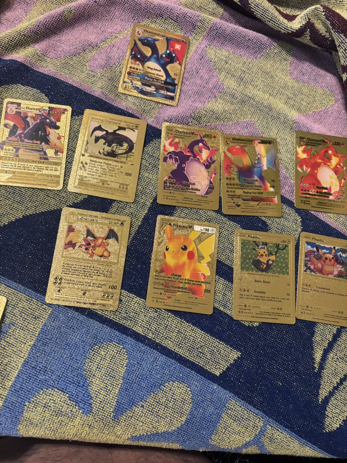 Pokémon Gold Cards