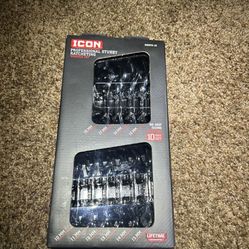 ICON 10 PIECE STUBBY SET. METRIC 