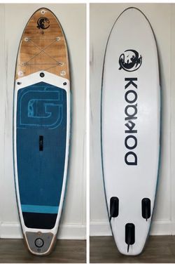 NEW Komodo 10’6” Inflatable Stand Up Paddle Board SUP Kit – 33” Wide