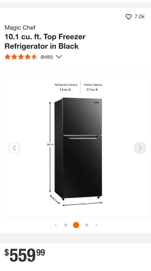 Magic Chef Refrigerator