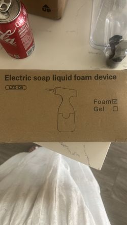 Electric soap liquid foam device