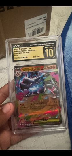 Mega Charizard x ex Japanese grade 10