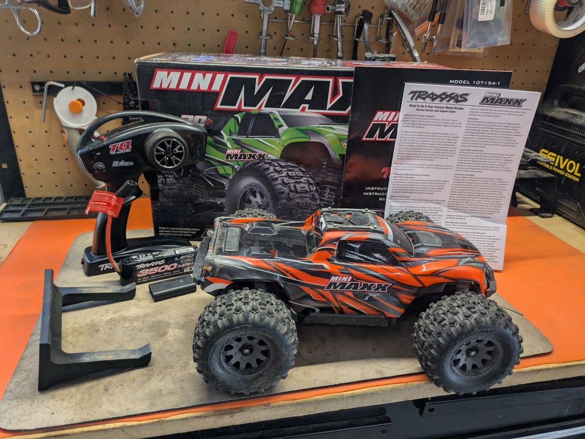 Traxxas Mini Maxx Rc 4wd Ready To Run