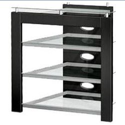 TECH CRAFT 30" Glossy Black Finish TV Stand 