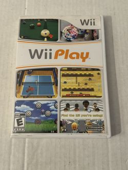 Wii Play (2007) Nintendo Wii Classic Game No Manuel