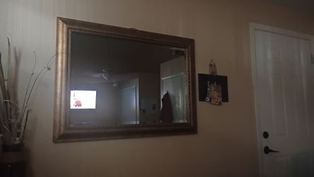 Large Wall Mirror Gold Frame
