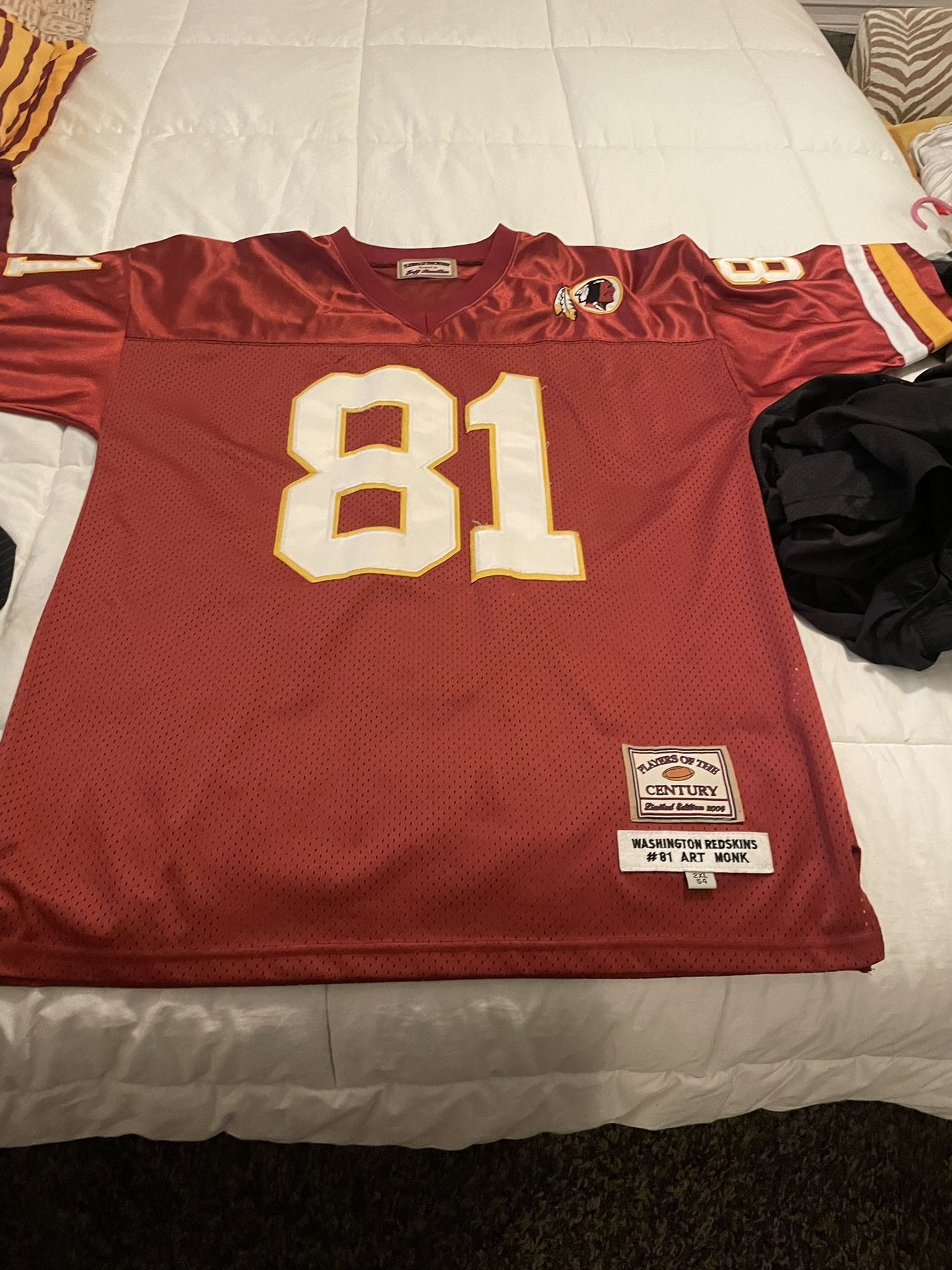 Redskins Jersey Art Monk Size 2XL $60