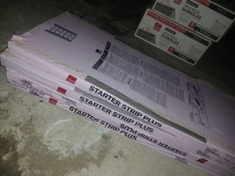 Shingles Starter Strips Roofing