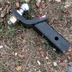 Trailer Hitch And Tire Block