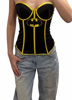 Batman Corset Bustier Top|M